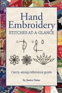 Hand Embroidery Stitches At a Glance Carry-Along Reference Guide