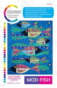 Island Batik Quilt Pattern Mod Fish