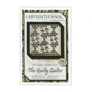The Guilty Quilter Labyrinth Walk Pattern Multi