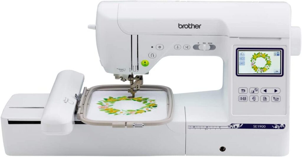 Brother SE1900 embroidery machine TeachYouToSew.com