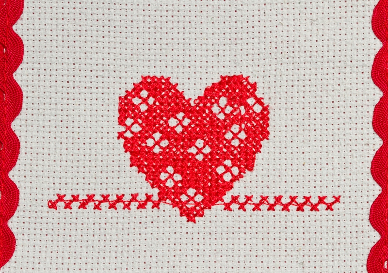 cross stitch heart digitizing software