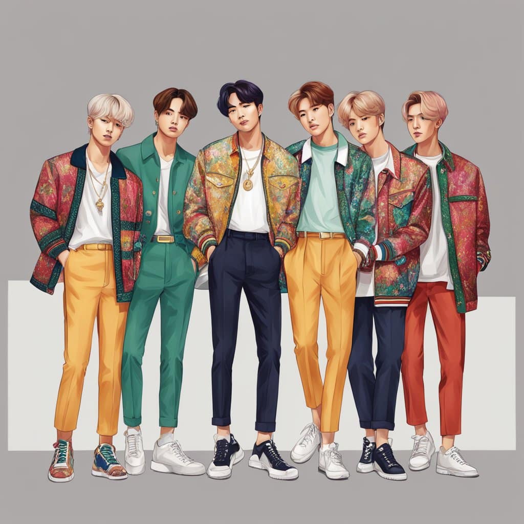 BTS, the sensational Korean boy band, is known for their unique style and unparalleled talent.  They have attracted a huge international audience with their catchy music and mesmerizing performances.  Besides their music,